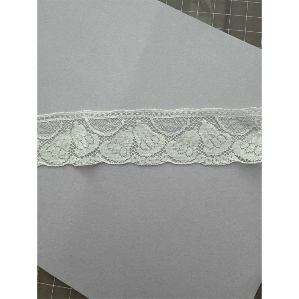 Flat Lace Ivory  1  1/2